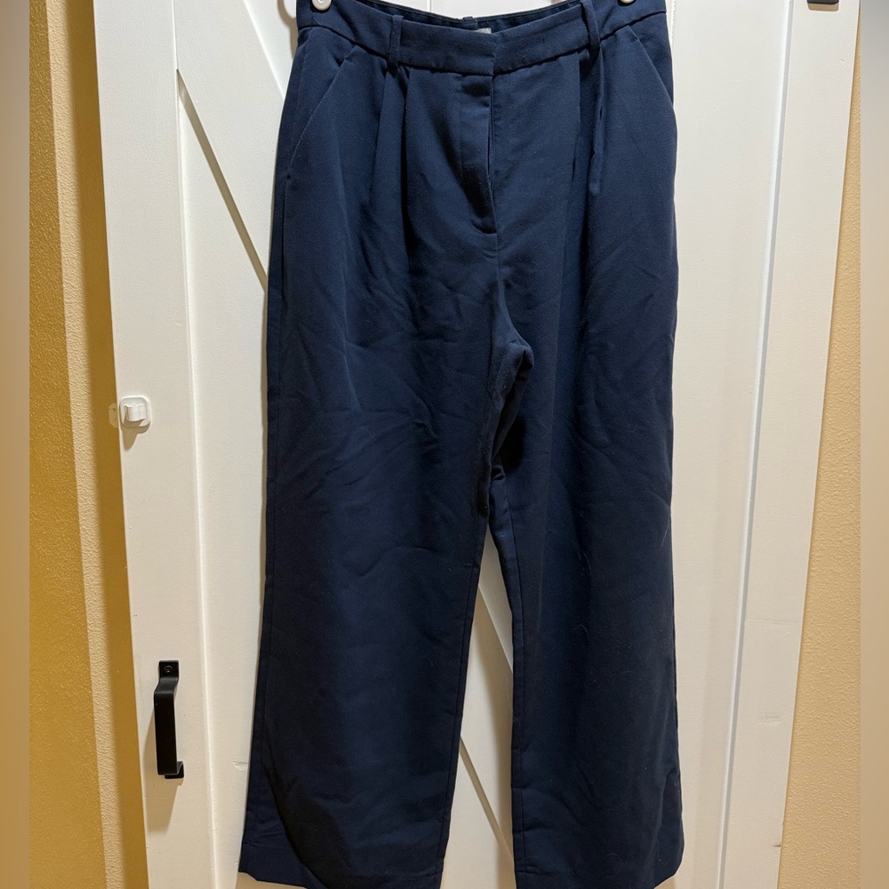 Abercrombie & Fitch Blue Dress Pants with Tailored Fit 14L